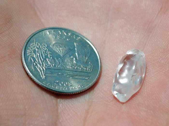 ARKANSAS: The most valuable diamond ever discovered in the US was found in Arkansas.