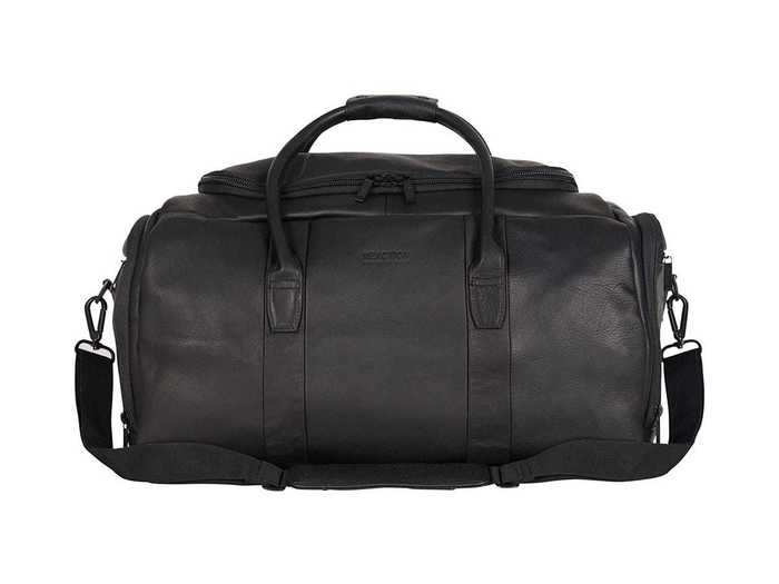 Kenneth Cole leather 20" duffel bag