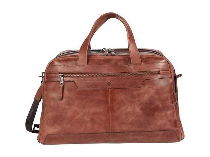 Frye leather duffel