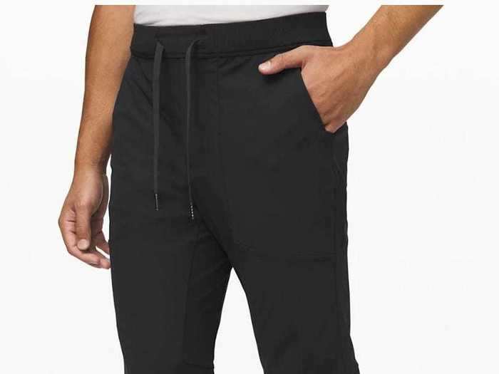 To stay comfortable during long virtual sessions, Gant also recommends the Lululemon ABC Jogger.