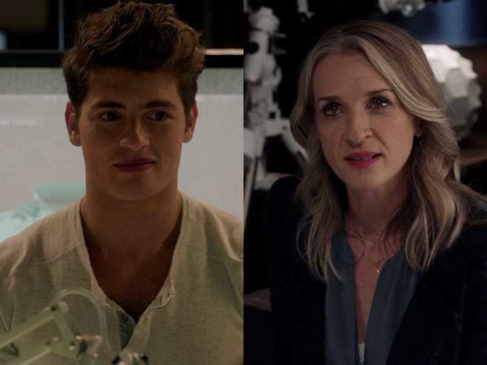 Gregg Sulkin and his TV mom Ever Carradine on "Runaways," the latest in a line of Marvel TV shows, are only 18 years apart.