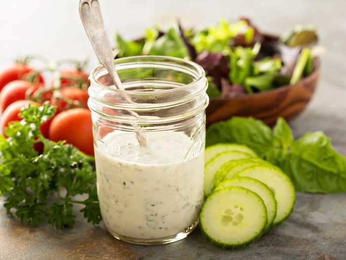 Ranch dressing is simple to make and is likely healthier when made at home.