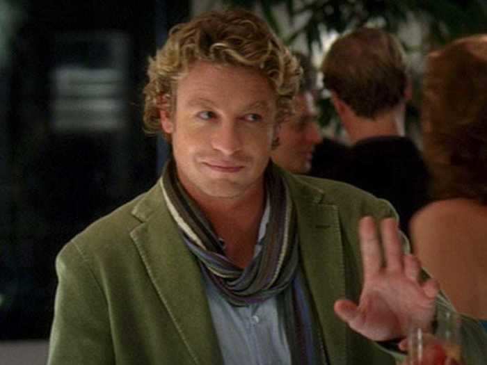 Simon Baker starred as a writer named Christian Thompson.