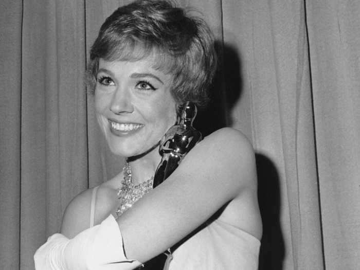 Disney offered Julie Andrews the role of Mary Poppins after seeing her in a musical.