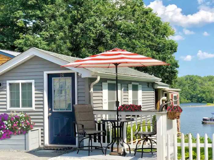 Greenville: Tiny home by the lake, $86