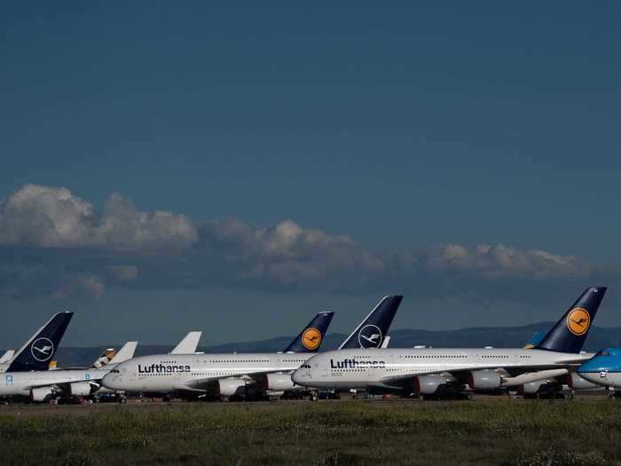 The demand for the superjumbo quickly evaporated, which most major airlines send their Airbus A380s to temporary storage.