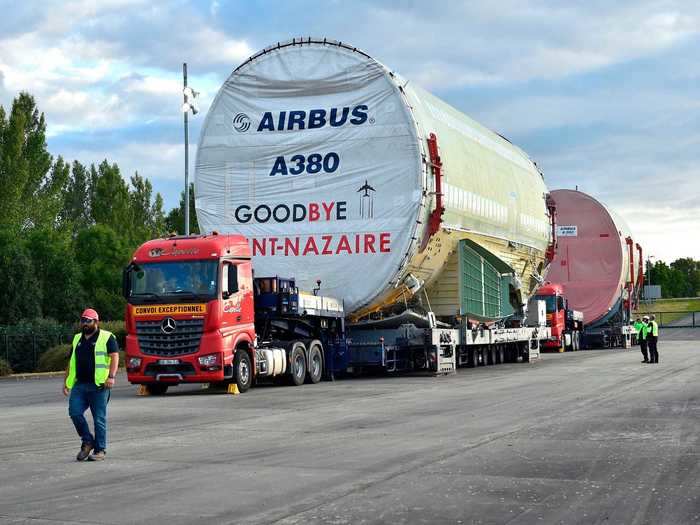 The French term for the route is the "Itineraraire a Grand Gabarit" and its schedule was often published online by the French government.