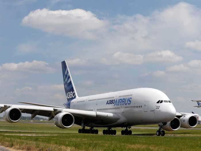 Airbus A380 parts are built across Europe in France, Germany, Spain, and the United Kingdom but the aircraft is assembled in Toulouse, France.