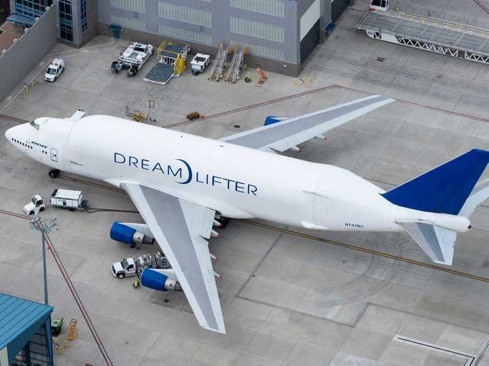 And Boeing has the 747 Dreamlifter.