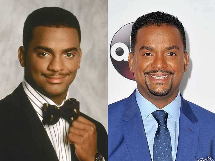 Alfonso Ribeiro played Carlton Banks in "The Fresh Prince of Bel-Air." Years later, he won "Dancing with the Stars."