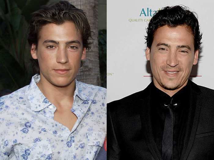 Andrew Keegan gained a following after his roles playing the bad boy in both "10 Things I Hate About You" and "7th Heaven."