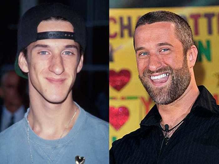 The "Saved by the Bell" cast rounds out with Dustin Diamond, who played Screech.