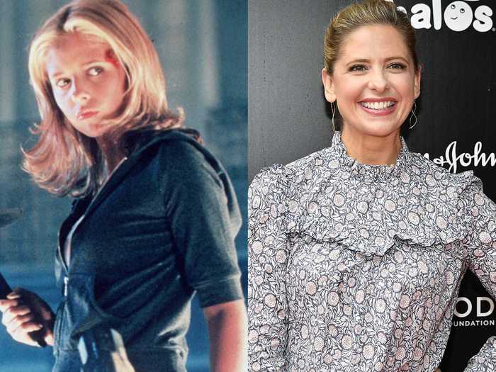 Sarah Michelle Gellar became famous for starring in "Buffy the Vampire Slayer."