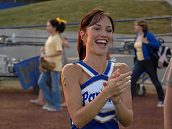 Minka Kelly played high school cheerleader Lyla Garrity on "Friday Night Lights."