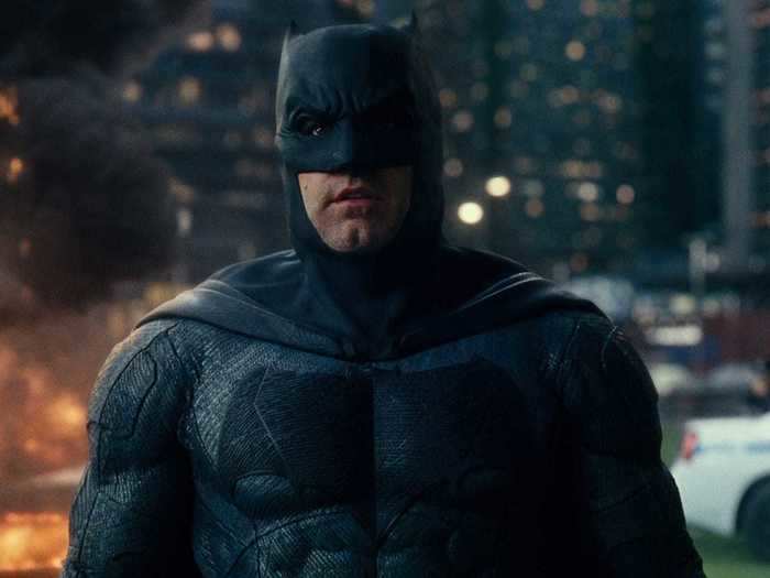 5. Ben Affleck ("Batman v Superman: Dawn of Justice," 2016; "Suicide Squad," 2016; "Justice League," 2017)