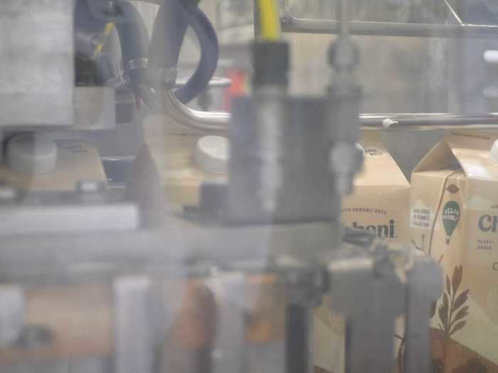 The oat milk process can take up to 14 hours from start to finish. At Chobani, making the base is a multi-step process.