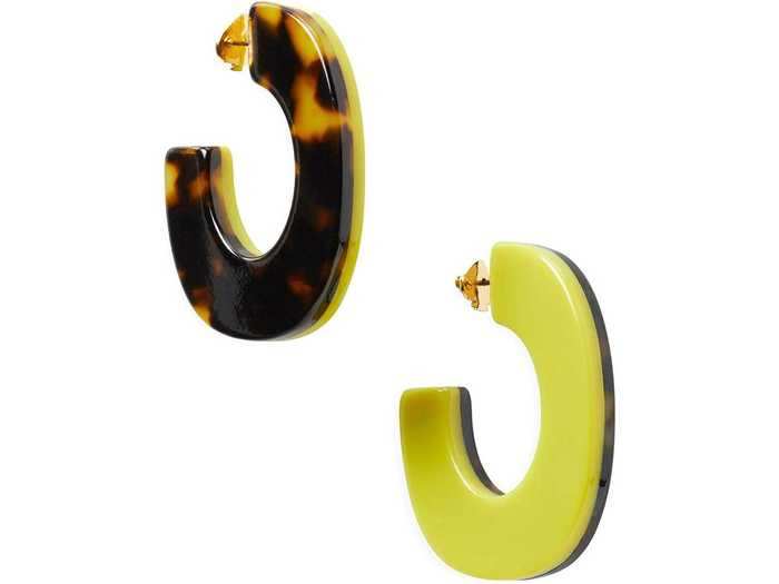 Urban Jungle Resin Hoops