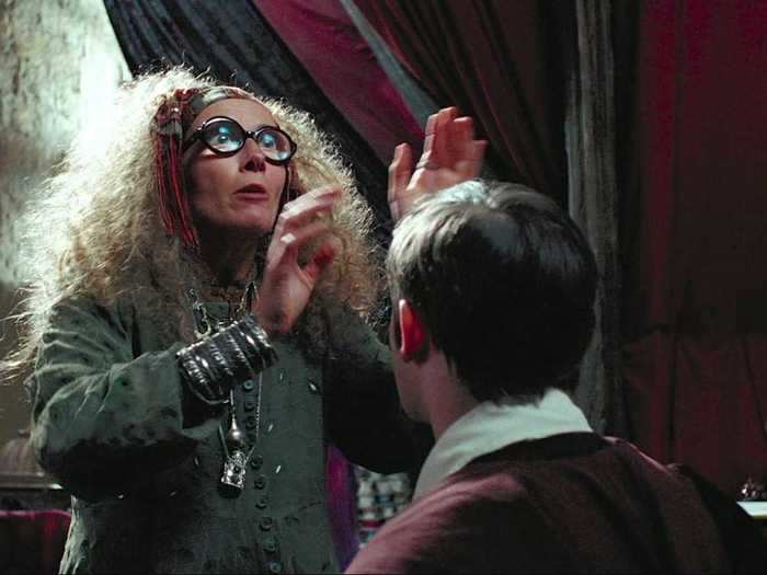 Professor Trelawney mistakenly guesses that Harry was born in "midwinter," but she might have been picking up on the part of Voldemort inside him.