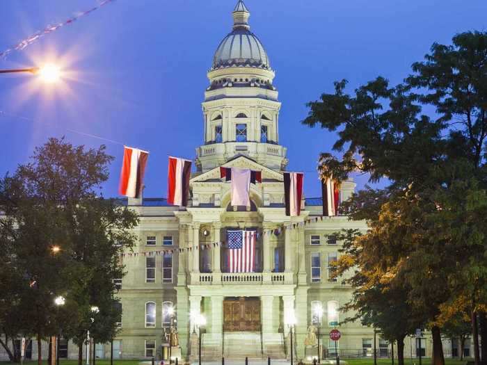 WYOMING: Cheyenne, est. 1867