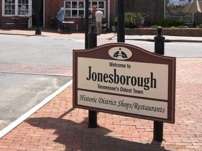 TENNESSEE: Jonesborough, est. 1779