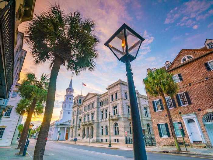 SOUTH CAROLINA: Charleston, est. 1670