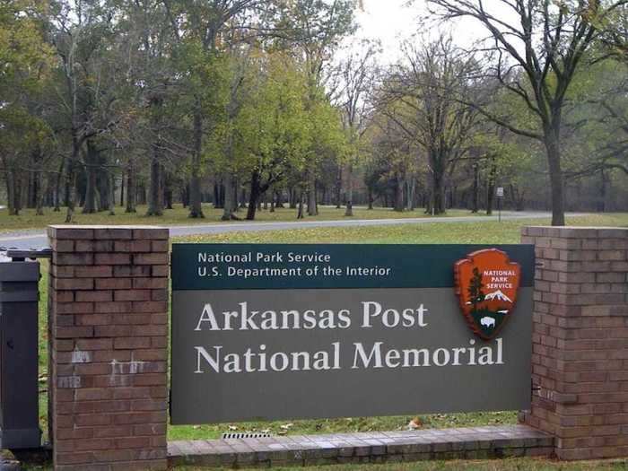 ARKANSAS: Arkansas Post, est. 1686