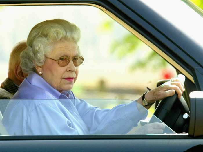 Her Royal Highness is also not required to have a driver