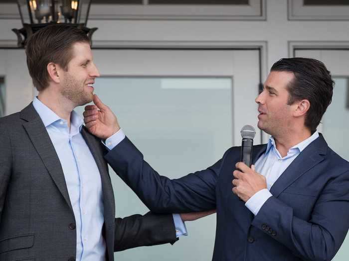 Donald Trump Jr. and Eric Trump, Trump