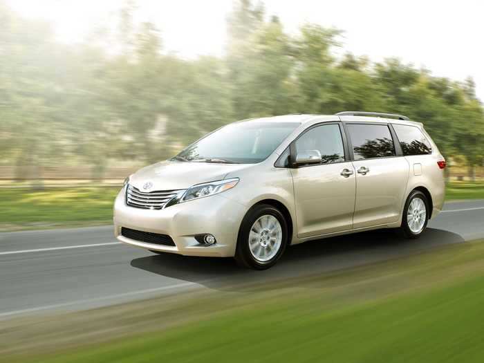 17. Toyota Sienna 4WD