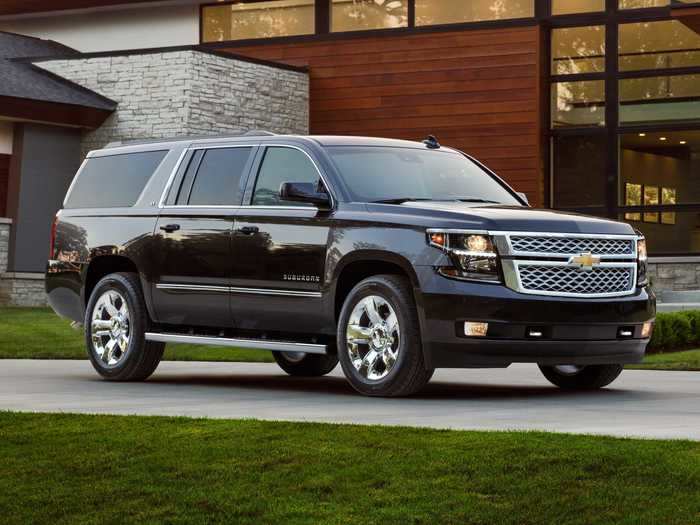 19. Chevrolet Suburban 1500 4WD