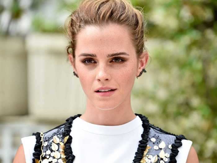 Emma Watson said her work with the United Nations made her aware of sexism in entertainment.