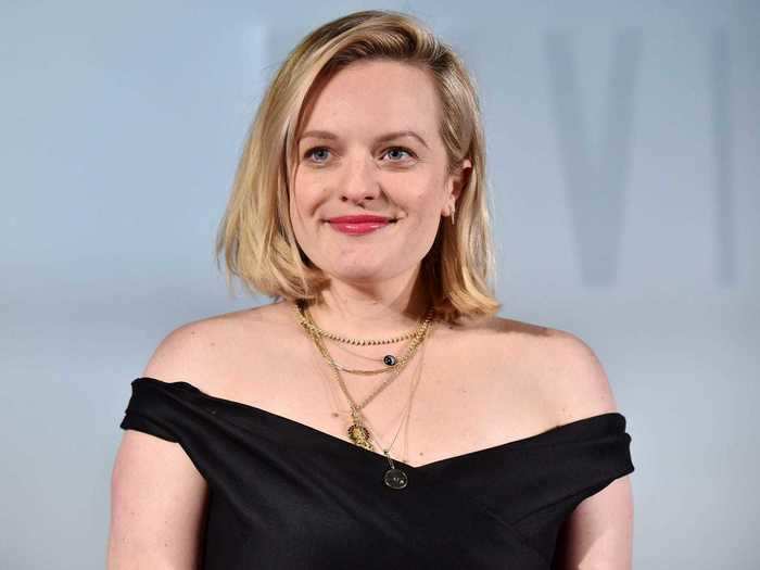 Elisabeth Moss said male executives rejected one of her pitches for being "too female."