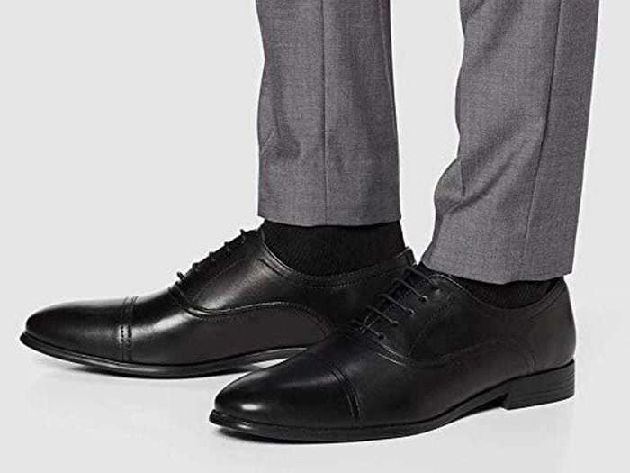 A polished pair of oxfords