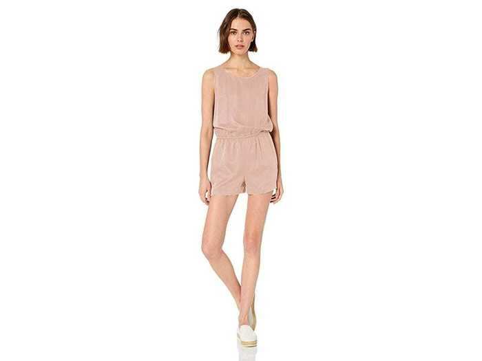 A lightweight, sleeveless romper