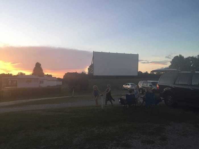 WEST VIRGINIA: Pipestem Drive-In Theatre in Athens