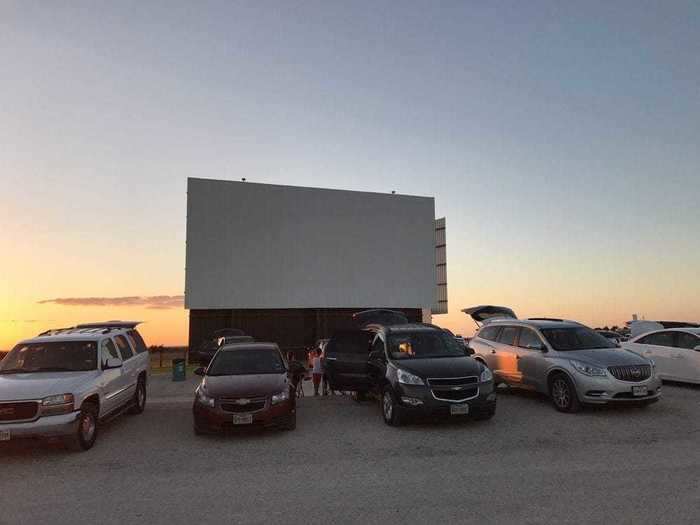 TEXAS: Stars and Stripes Drive-In Theaters in New Braunfels