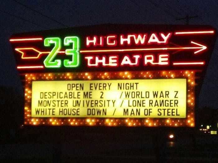 MICHIGAN: US 23 Drive-In Theater in Flint