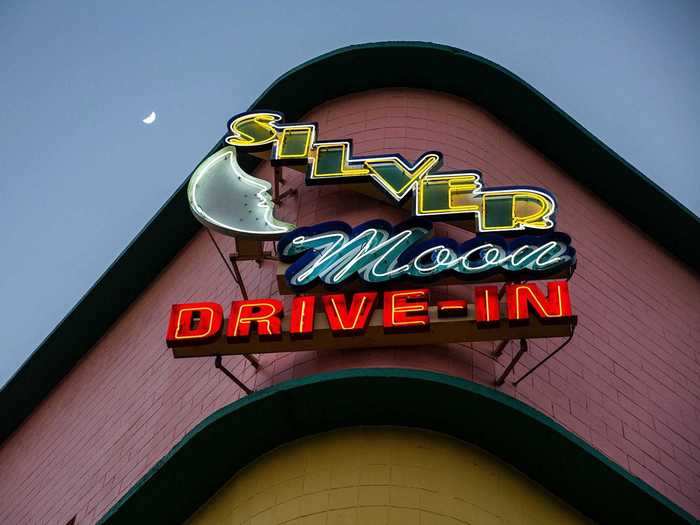 FLORIDA: Silver Moon Drive-In Theatrein Lakeland