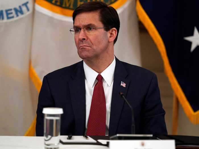 Secretary of Defense Mark Esper