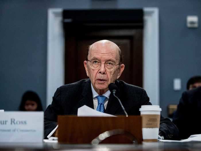 Commerce Secretary Wilbur Ross