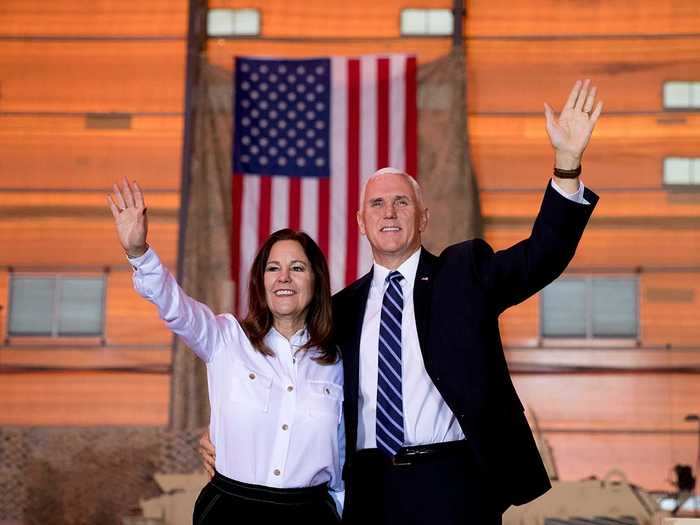 Vice President Mike Pence and Second Lady Karen Pence