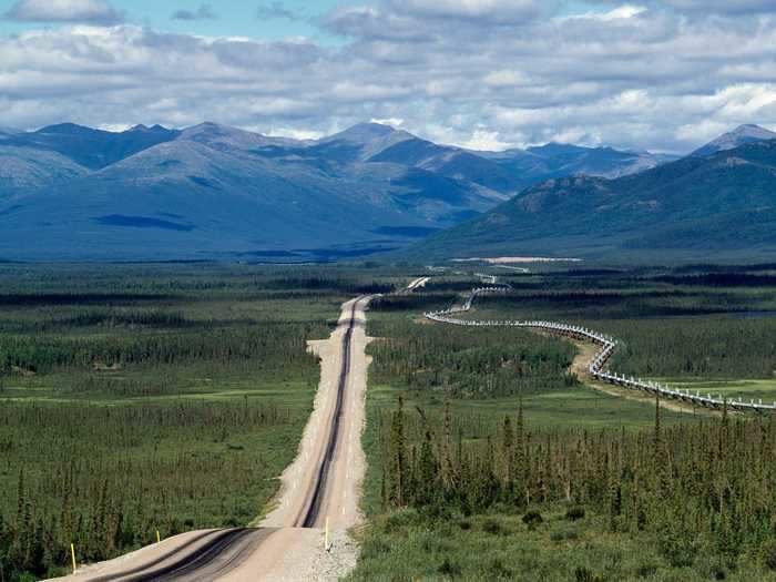 Alaska State Route 11, also known as The Dalton Highway, is one of the most isolated roads in America.