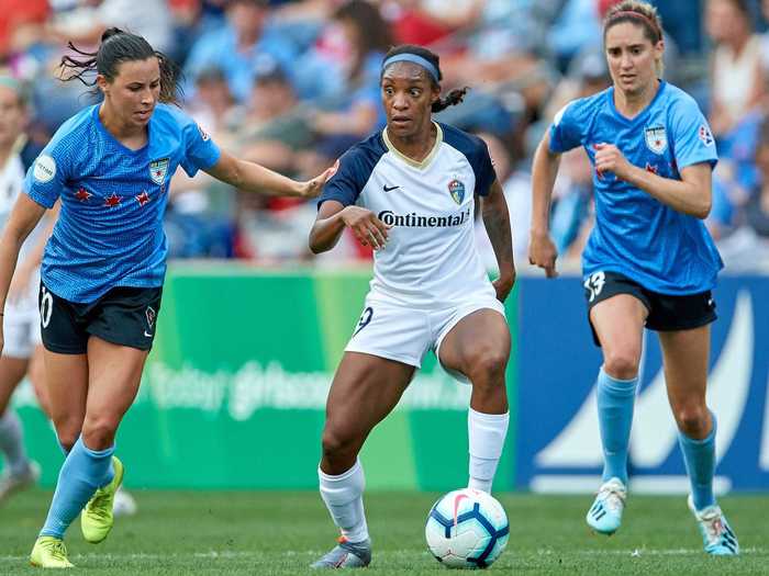 Crystal Dunn — North Carolina Courage and USWNT