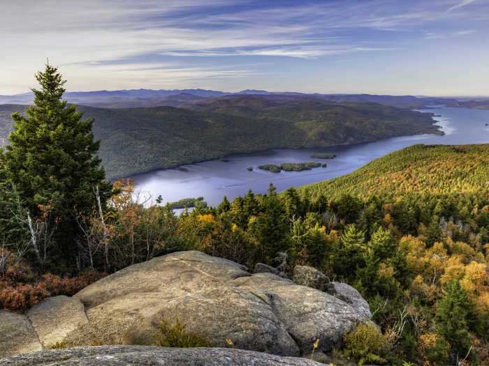 Lake George in northern New York is known as the "Queen of American Lakes."