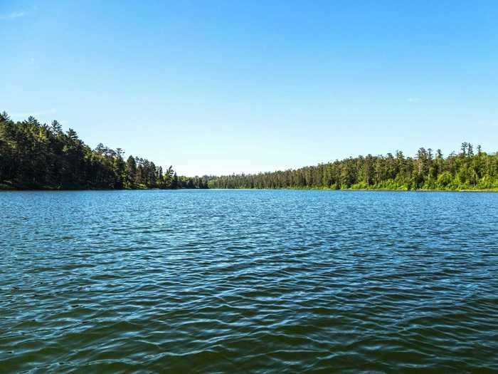 Lake Itasca is located in Itasca State Park, Minnesota