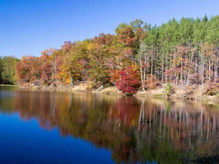 Strahl Lake in Indiana