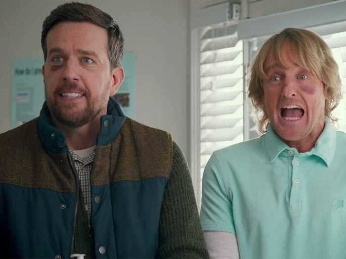 Ed Helms played an estranged son in "Father Figures" (2017).