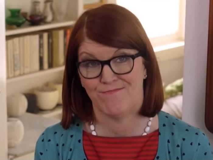 Kate Flannery was Norma in "Helicopter Mom" (2015).