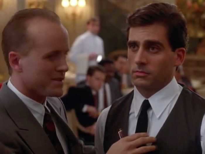 Steve Carell was Tesio in "Curly Sue" (1991).