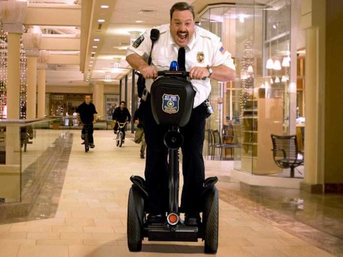 In 2009, the device was further cemented as a mall cop icon in the movie "Paul Blart: Mall Cop" starring comedian Kevin James.